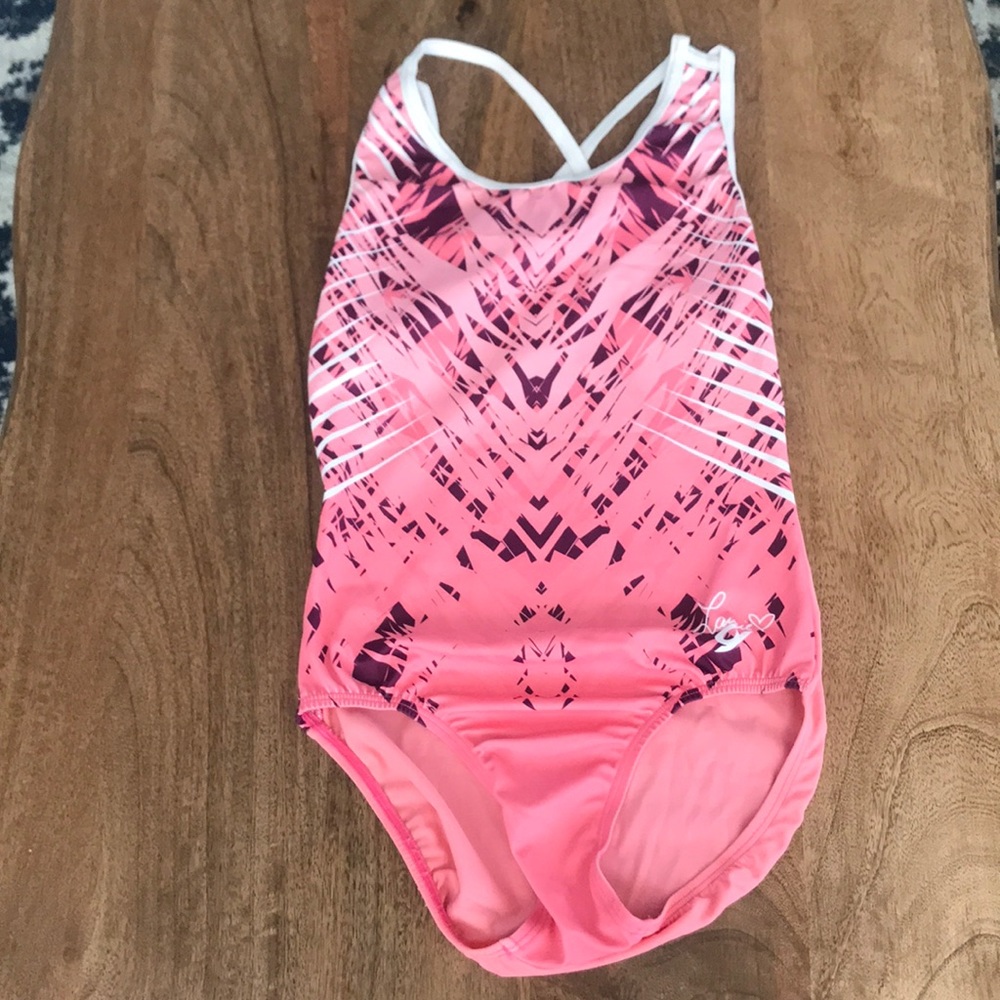 Pink Gymnastics Leotard by Laurie Hernandez